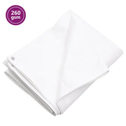 Telone 260 g/mÂ² 3x3 m Bianco HDPEcod mxl 119021