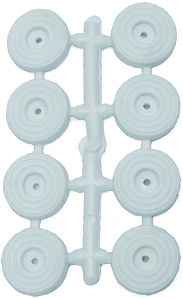 SOTTOSEDIE CON VITE Col. Bianco Ø mm. 25  8 pz. 12.00 confezioni