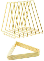 Supporto per documenti flessibile - Triplo - Metallico - Oro - Hanger per libri - Spaziale - Pannello per libri