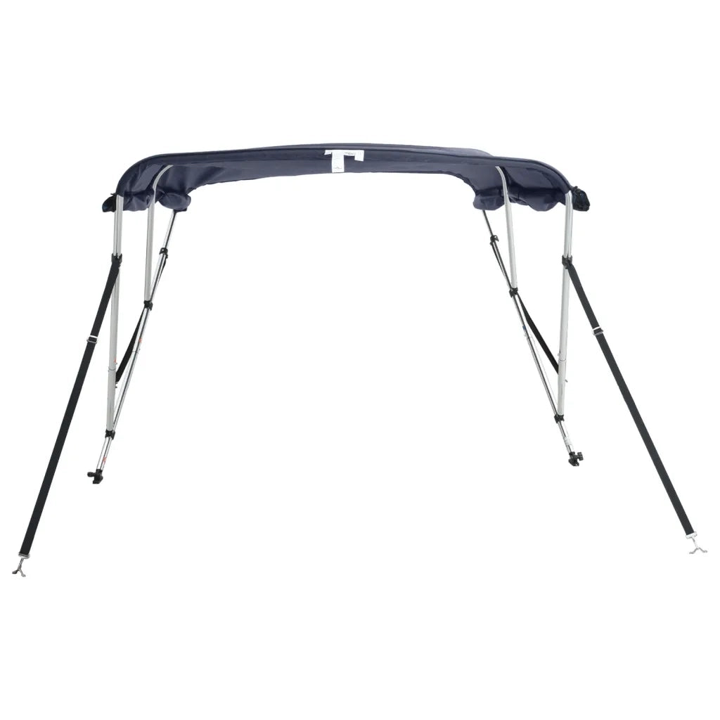 Bimini di Prua con Pareti Laterali 3 Archi 183x(137-152)x137cm
