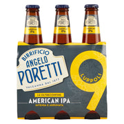 Birrificio angelo poretti birra 9 luppoli american ipa confezione 3x33 cl