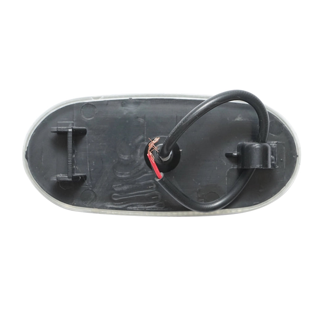 Luce di posizione laterale ovale a LED al neon 12V, bianca 105x46mm per Mercedes Sprinter, VW Crafter Breckner Germany
