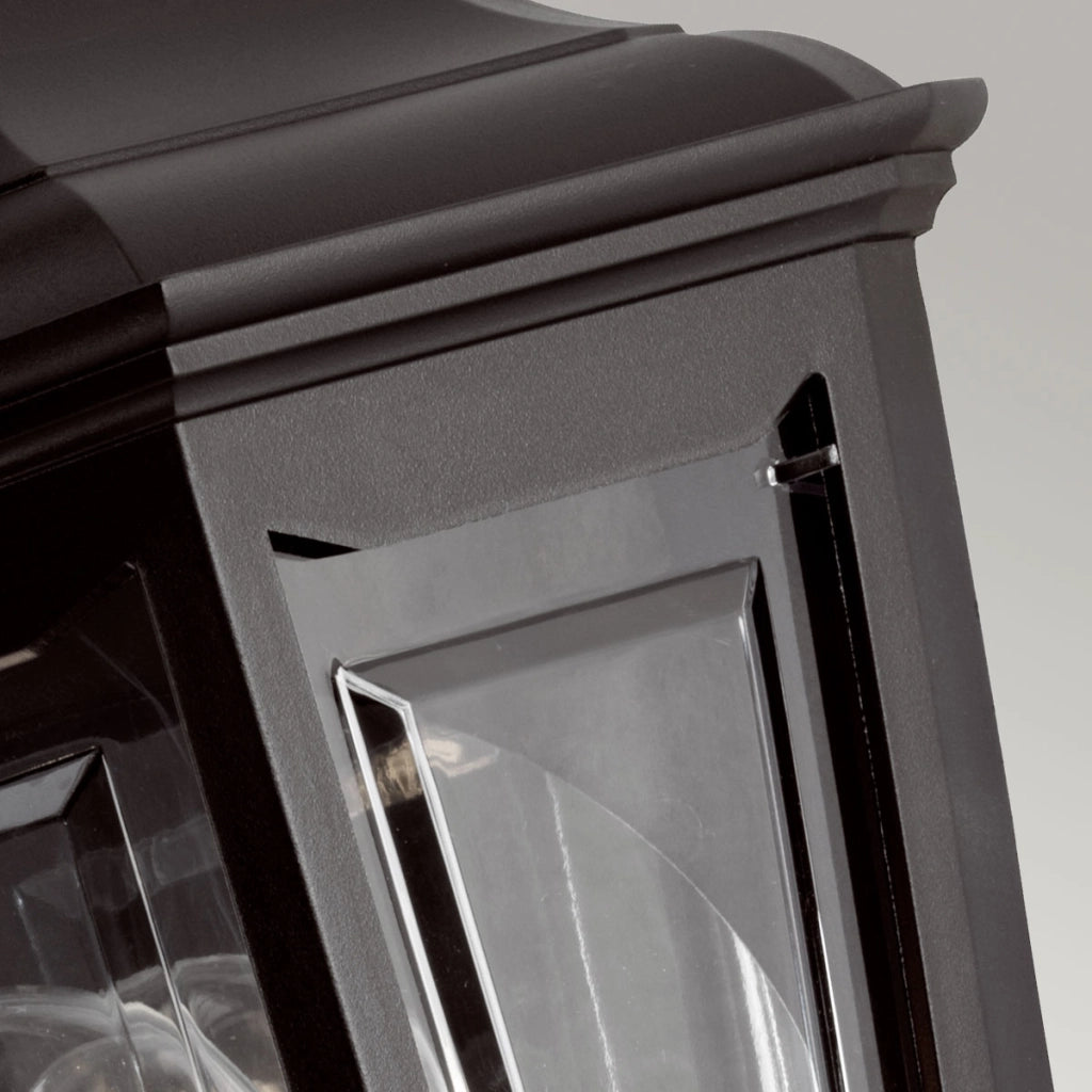 Applique esterna nera IP44 E27 60W Kinsale Elstead