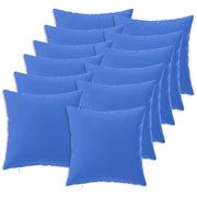 Federa 12 pcs HEERLEN Blu Reale 50 x 50 cm Poliestere 910992