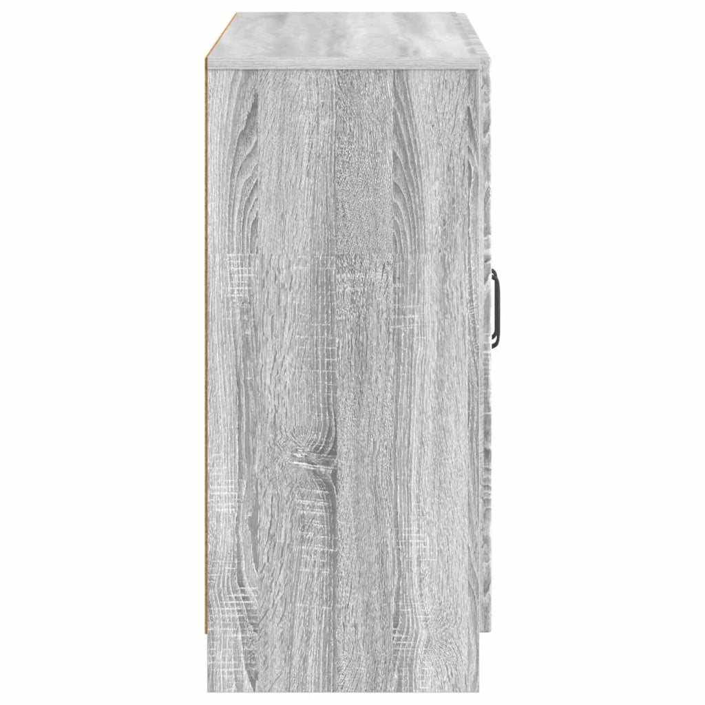 Credenza Grigio Sonoma 89 x 34,5 x 77 cm Legno ingegnerizzato