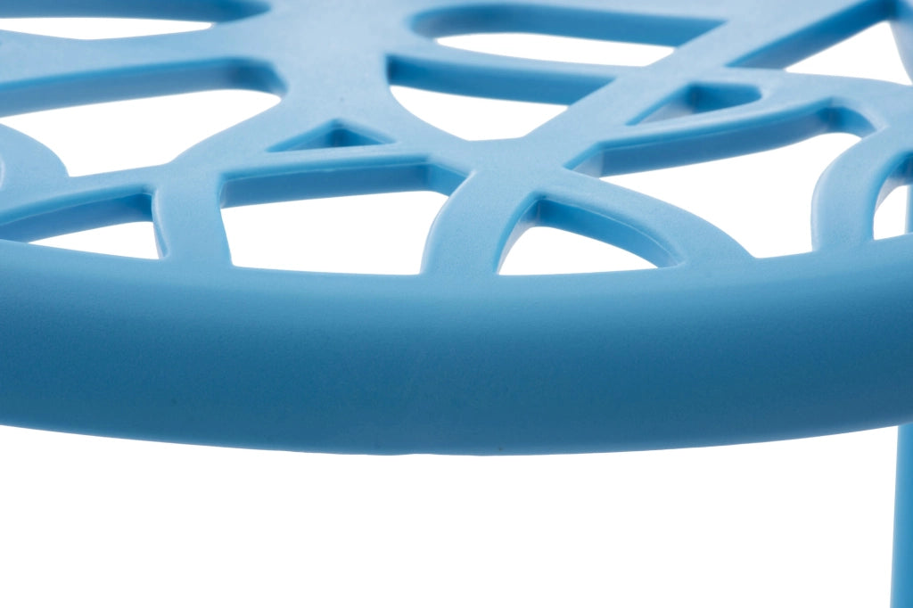 Set 4 sedie da giardino HOPE blu