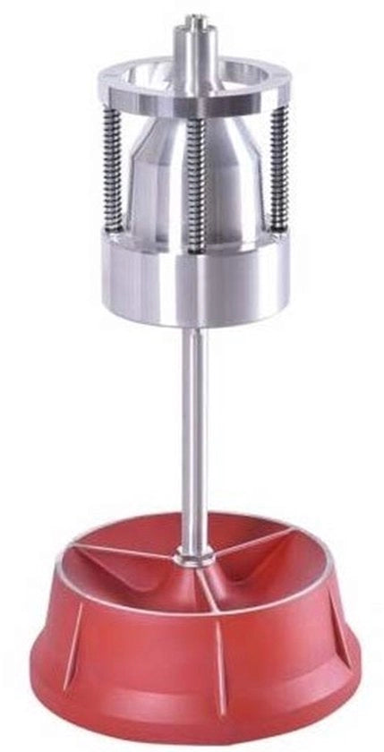 Balanciere per pneumatici - Hub portatile - Costruzione acciaio/plastica - Adatto per auto/lievi veicoli commerciali - Livello a bolle - Peso 3350g - Bilanciere per ruote