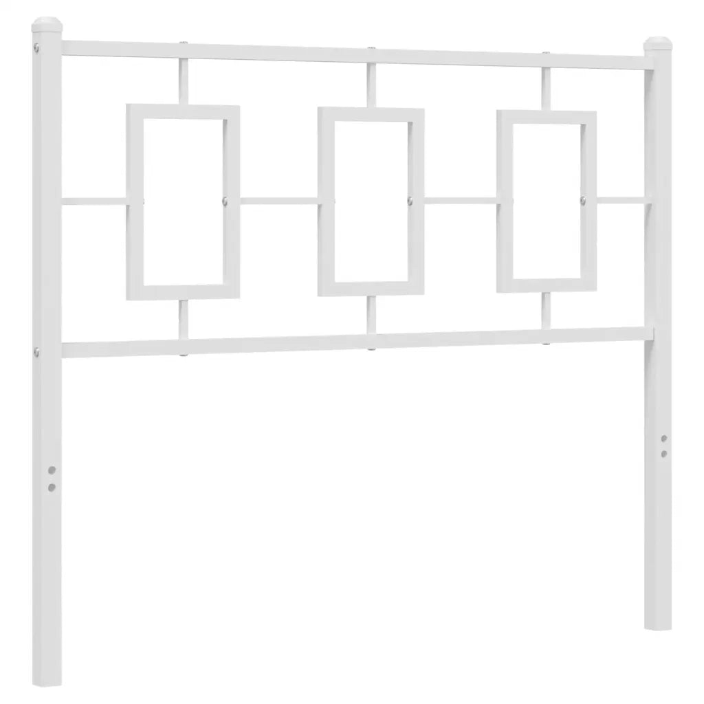 Testiera di Ricambio in Metallo Bianco 100 cm 374319