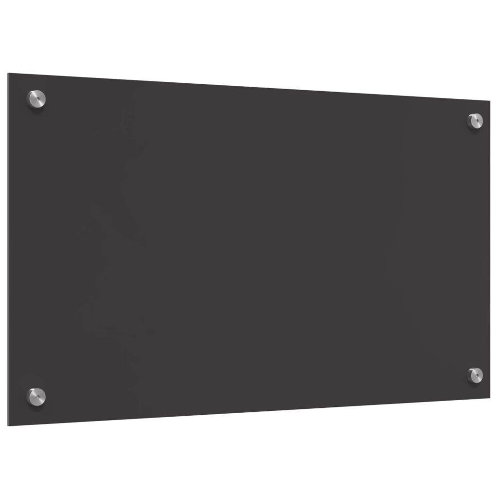 Schienale Cucina Grigio Scuro 70x40x0,6 cm in Vetro Temperato di
