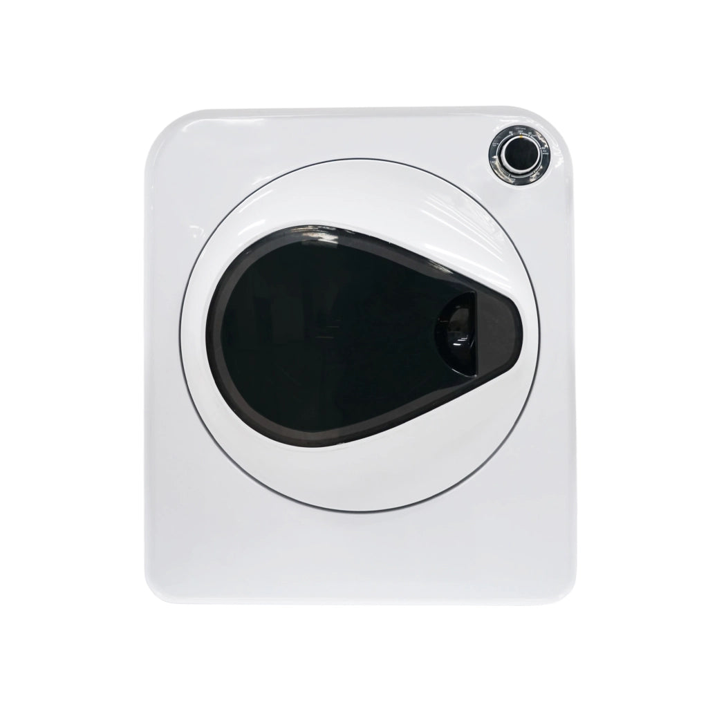 Asciugatrice 49,5x41,5x59,5 cm, cestello inox bianco, 4 programmi salvaspazio –