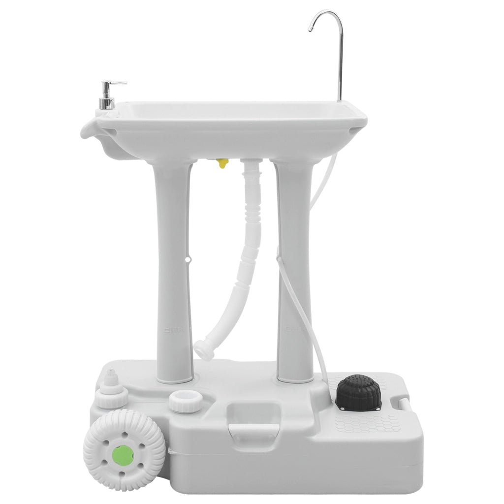 Toilette da campeggio grigio figo