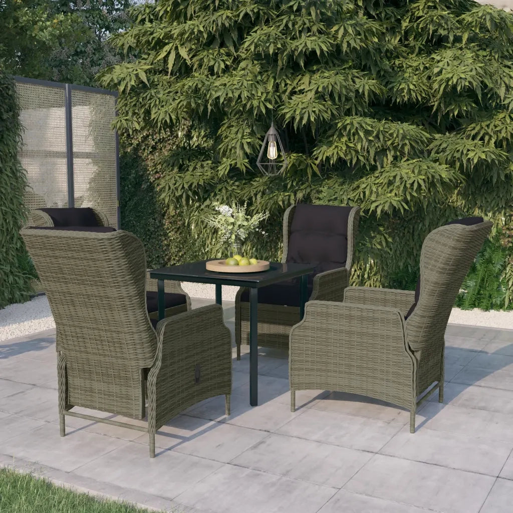 Set da Pranzo da Giardino Marrone 3099650