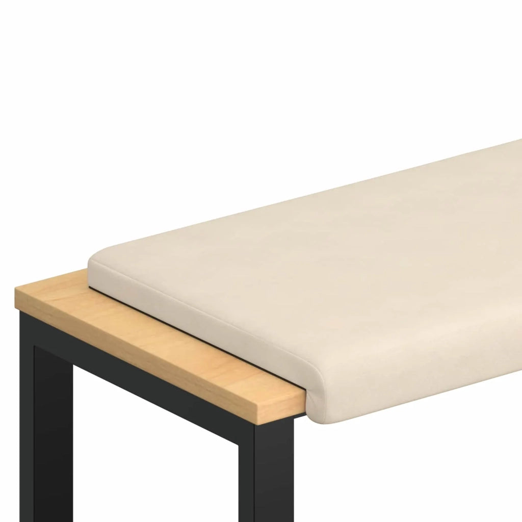 Cuscino per panchina Microfibra Beige Profondità 35 cm 42043211