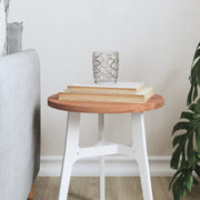 Piano per Tavolo Ø30x1,5 cm Rotondo in Legno Massello di Faggio 355927