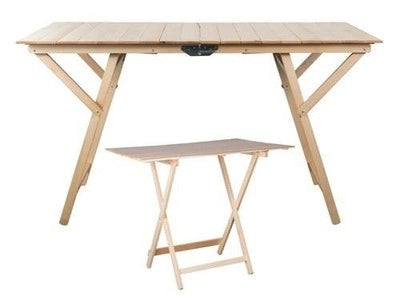 TAVOLI TAVOLO PIEGHEVOLE IN LEGNO CM. 140X70H72 ARREDAMENTO ESTERNO