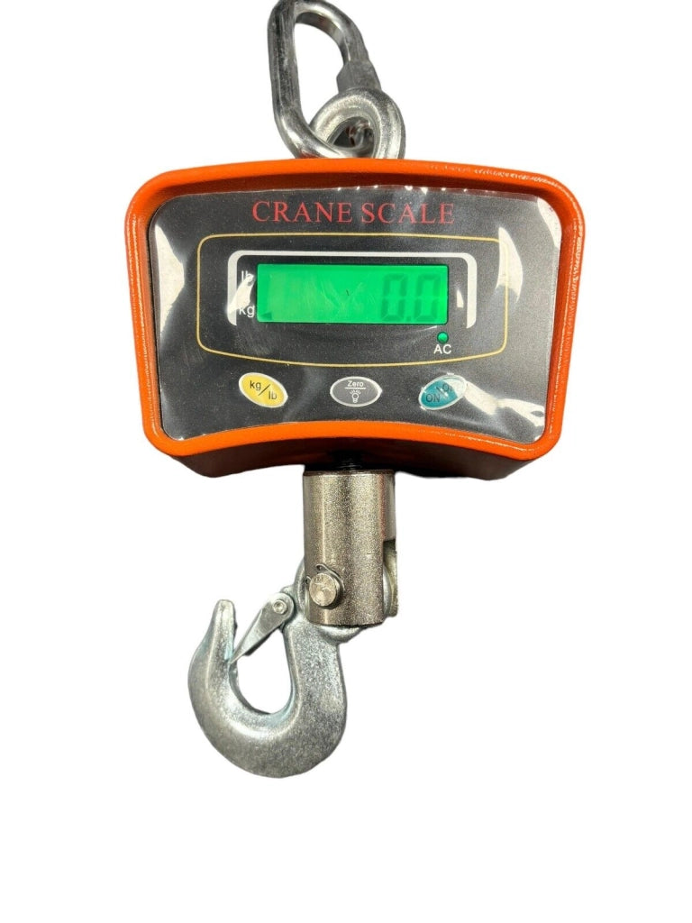 BILANCIA ELETTRONICA DIGITALE 1000 KG STRAPPO APPESA DINAMOMETRO LCD PORTATILE