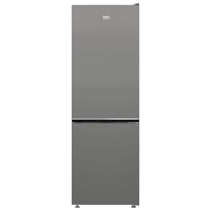 Beko B5RCNA345HG2 frigorifero con congelatore Libera installazione 301 L D Grigio, Metallico