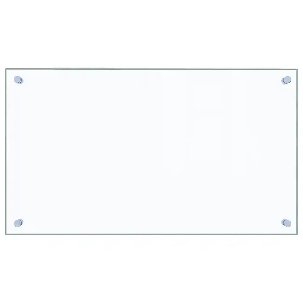 Paraschizzi per Cucina Trasparente 70x40 cm in Vetro Temperato CFW8993550