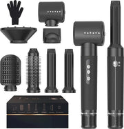 Set di stili per capelli 7 in 1: stileur multifunzionale per asciugare, stile e volume