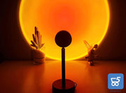 Lampada proiettore tramonto USB atmosfera LED luce notturna lampada da scrivania decorazione 5V