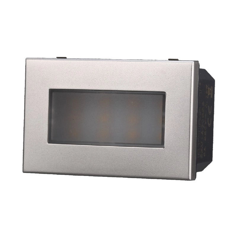 Lampada Led Segnapasso 3P 220V Grigio 3000K Compatibile Con Bticino Axolute