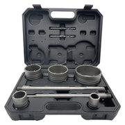 SEGHE A TAZZA PER MULTIMATERIALI set 9 pz  - HIT