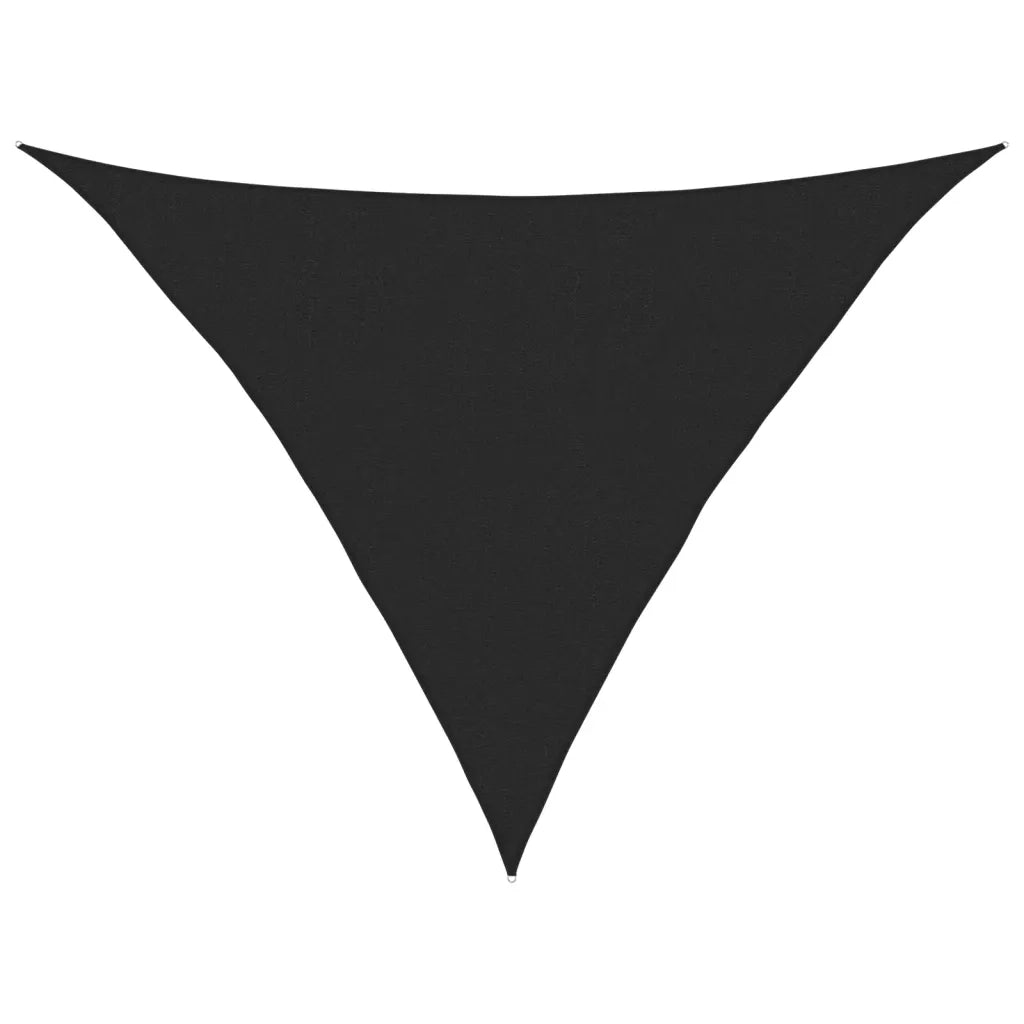 Vela Parasole 160 g/mÂ² Nera 2,5x2,5x3,5 m in HDPE
