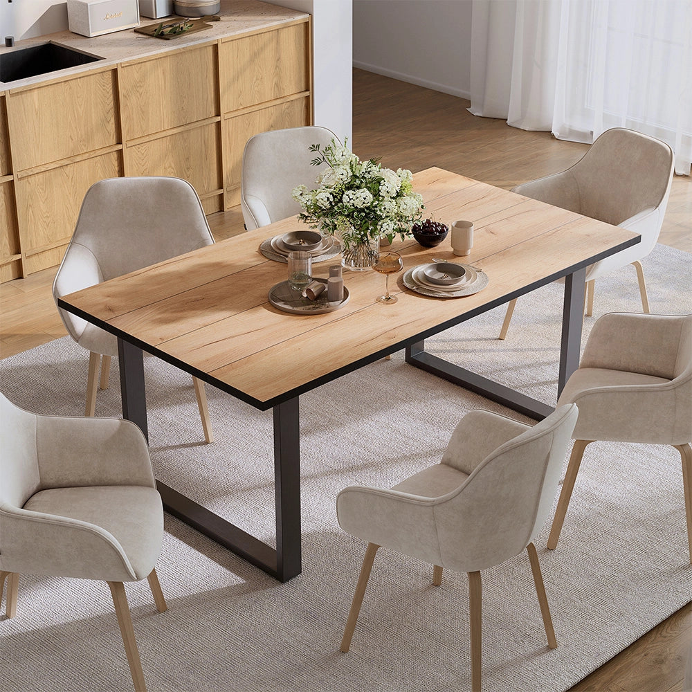 Vicco tavolo da pranzo Quercia dorata 180 x 100 cm