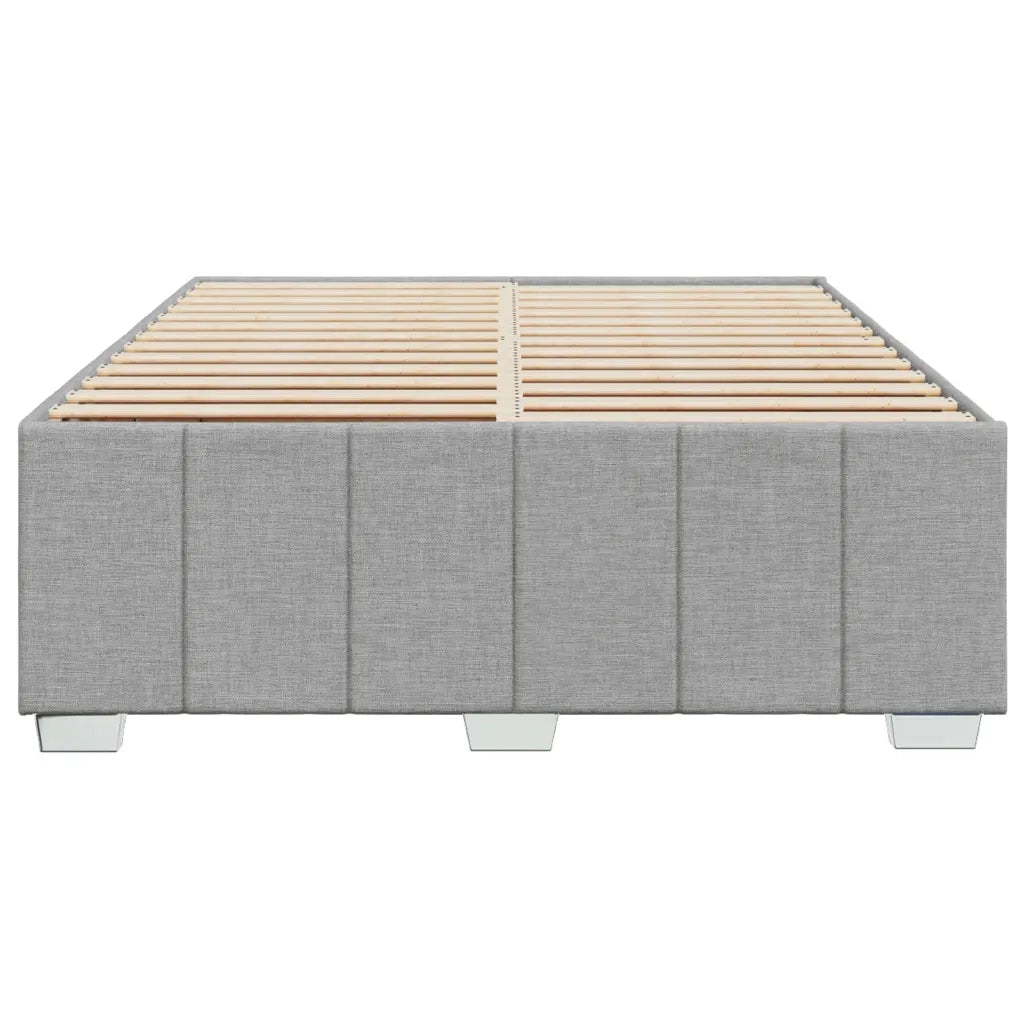 Giroletto senza Materasso Grigio Chiaro 140x190 cm Tessuto 3284832