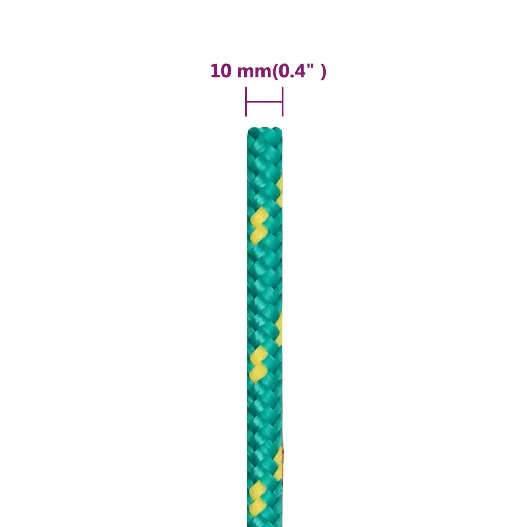 Corda per barca Verde 10 mm 250 m in Polipropilene 152721