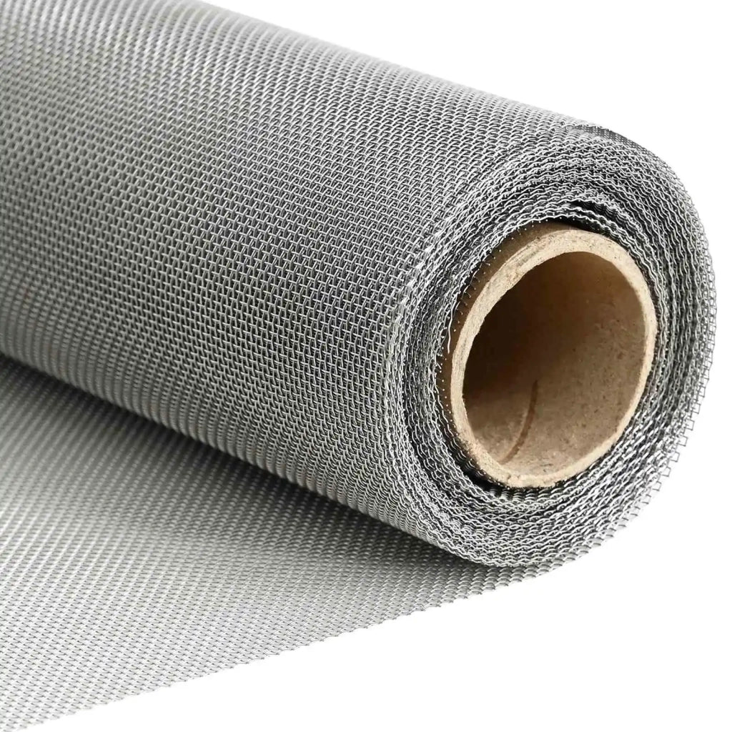 Rete per schermatura 20 x 1000 cm 20 Mesh Argento 42039528