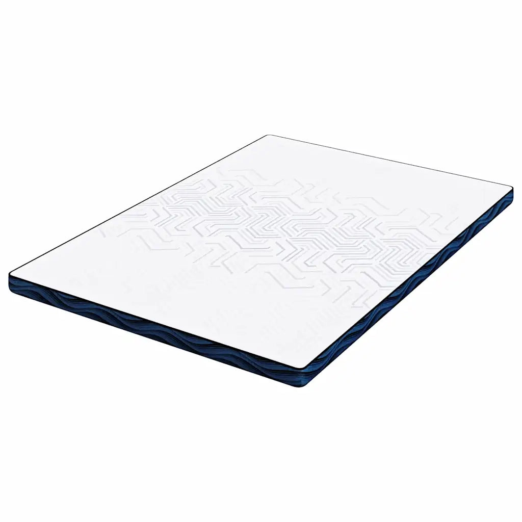Topper per materasso Bianco 140 x 190 cm Tessuto Jacquard CFW3929590