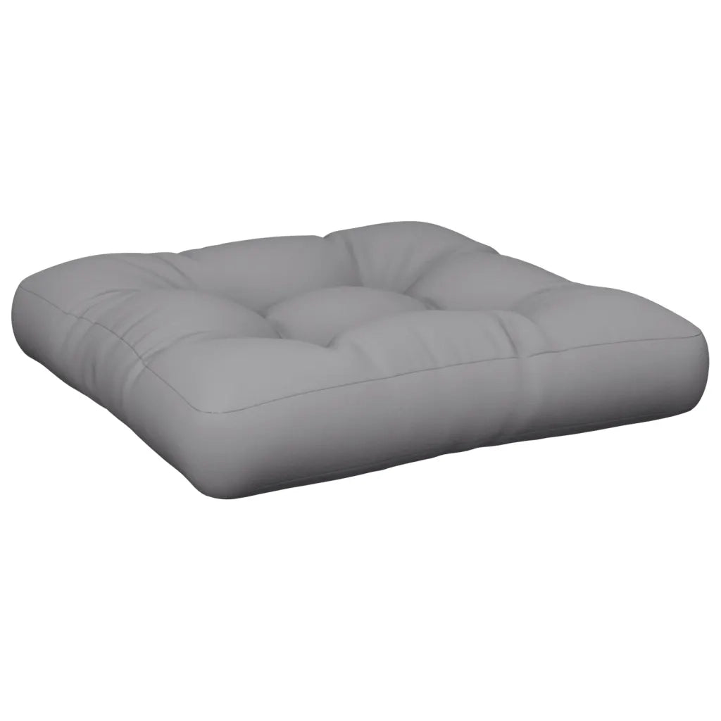 Cuscino per pallet | Cuscini per sedie Grigio 58x58x10 cm in Tessuto