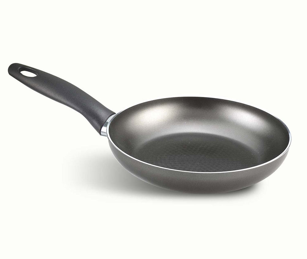 Padella Alta Ø18 cm Antiaderente Rivestimento in  Ecotitan Induzione Silex Grigio