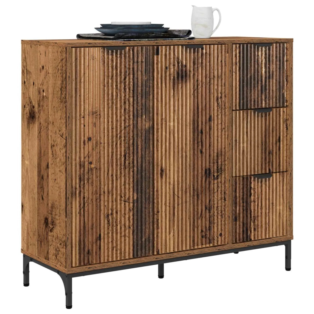 Credenza Legno vecchio 89,5 x 33 x 82 cm Legno multistrato 883462