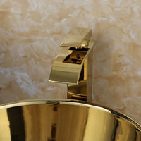 Lavabo Da Appoggio Rea Sofia Gold
