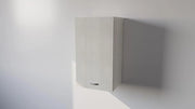 Pensile Cucina  in Legno Nobilitato Larice Bianco Mobile Alto con 1 Anta, Pensile Componibile Moderno Made in Italy (H60XL50XP32cm)