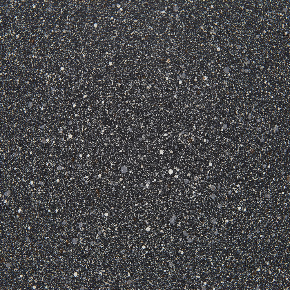 Set di 2 Vasi per piante fioriera in poliresina solida grigio scuro in miscela di pietra quadrata 34 x 34 cm resistente ai raggi UV