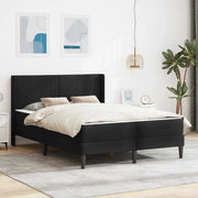 Struttura letto con materasso Nero 120 x 200 cm Velluto 3414859