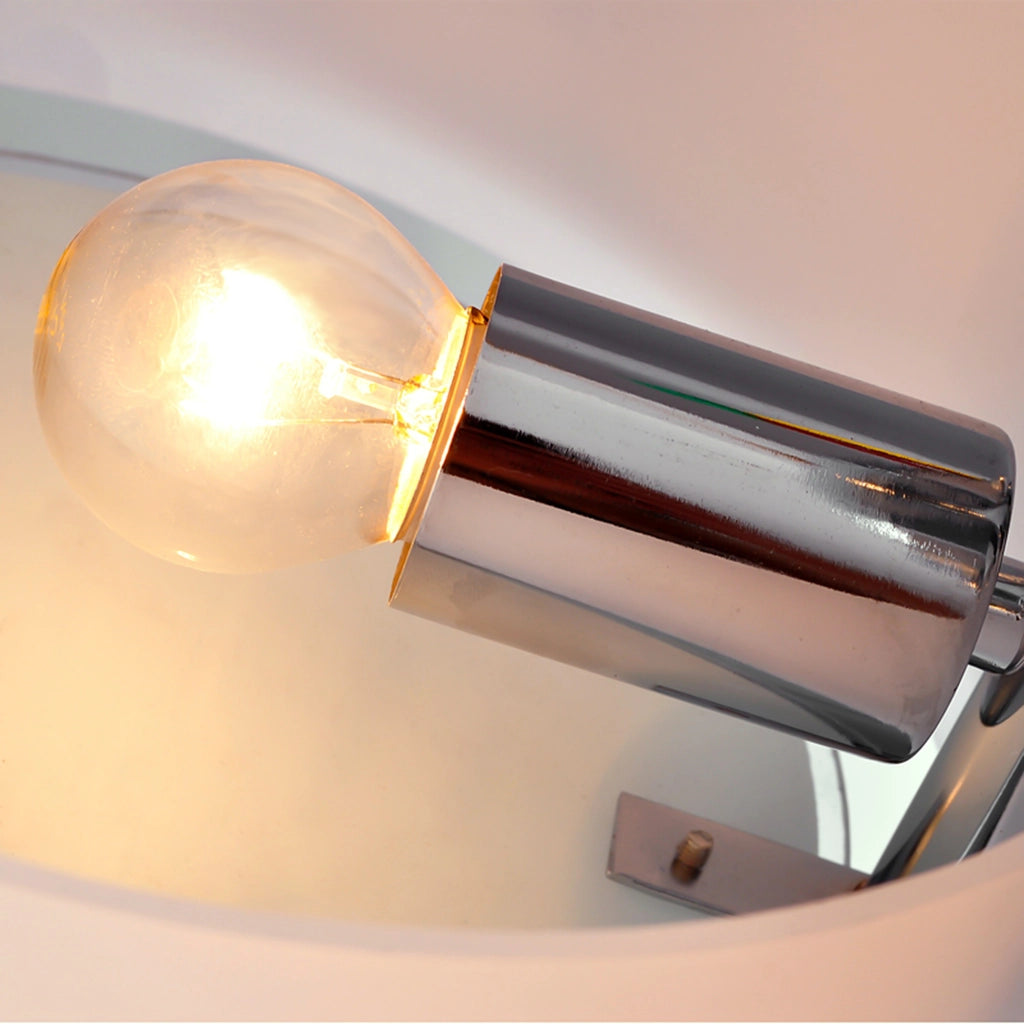 Lampadario a Sospensione E27 ¨C Xylo ¨C Paralume Acrilico Bianco per Soggiorno Camera Cucina