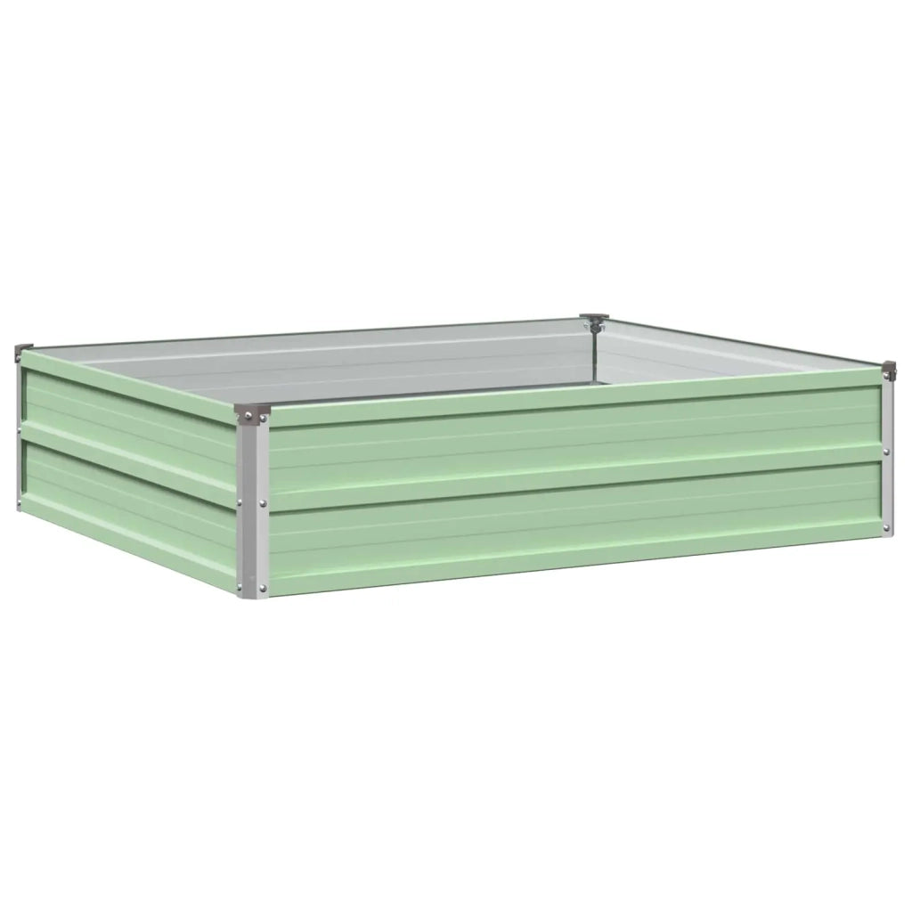 Letto rialzato da giardino Verde Pastello 100 x 80 x 24 cm 8006470