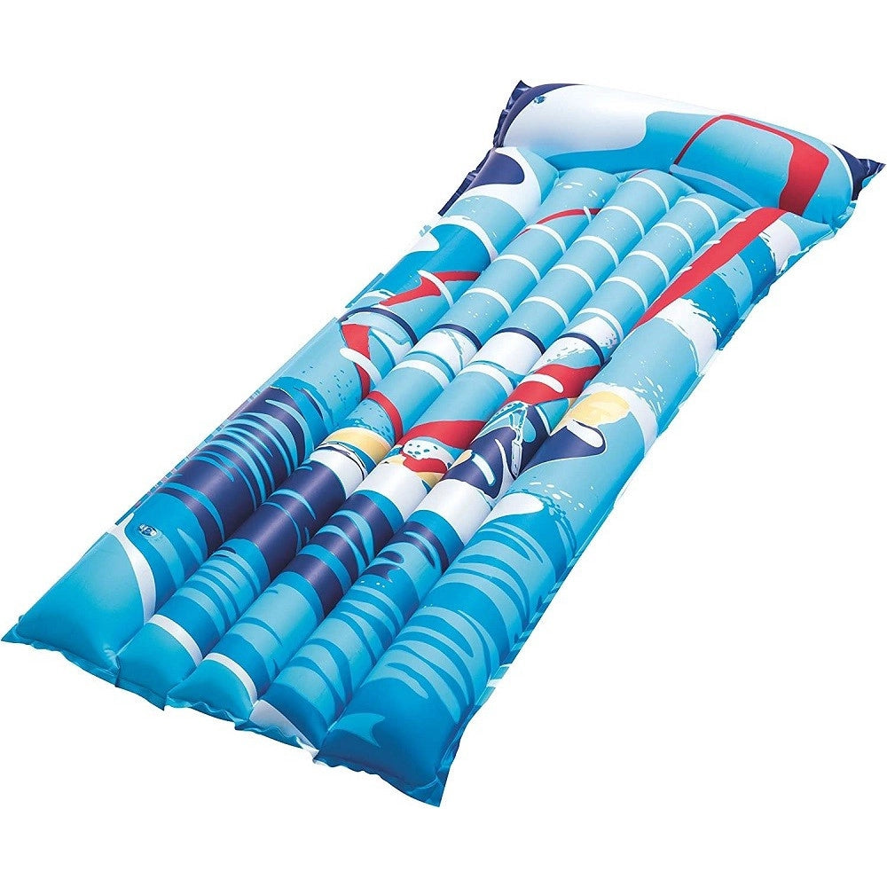 Trade Shop - Materassino Gonfiabile Super Surf Fantasie Varie Assortite 183x76cm Piscina 44021 -