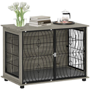 Casetta per Cani ¨C zephmum ¨C Grigio 100x70x80