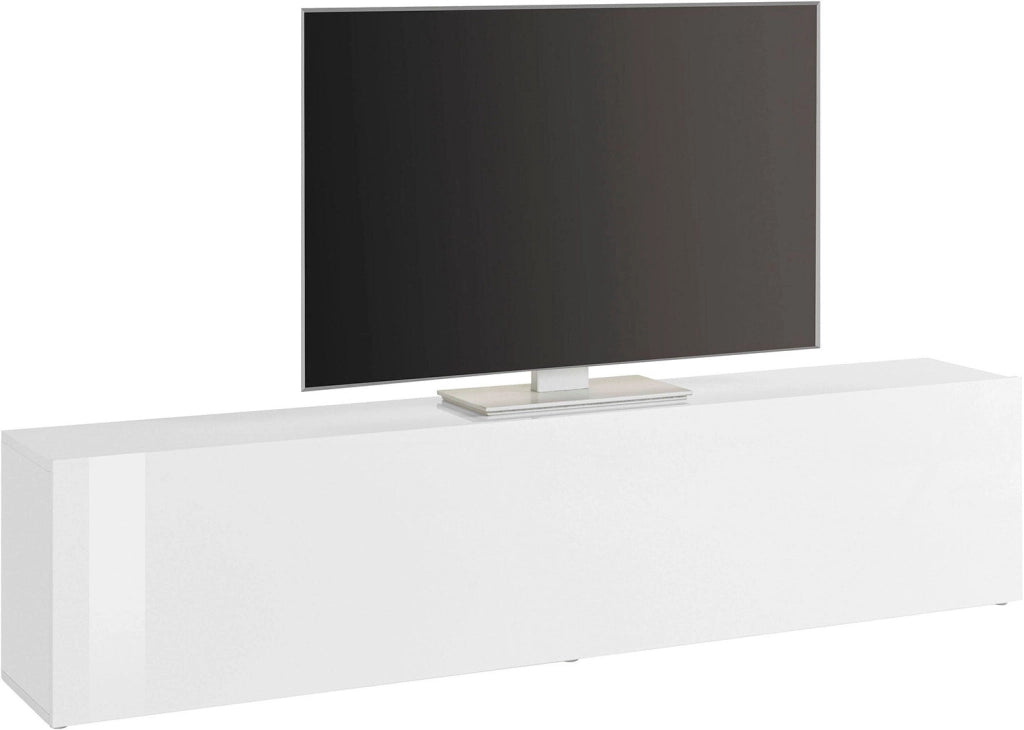 Mobile TV 1 Anta 180x30x40 cm Maruska Bianco Lucido