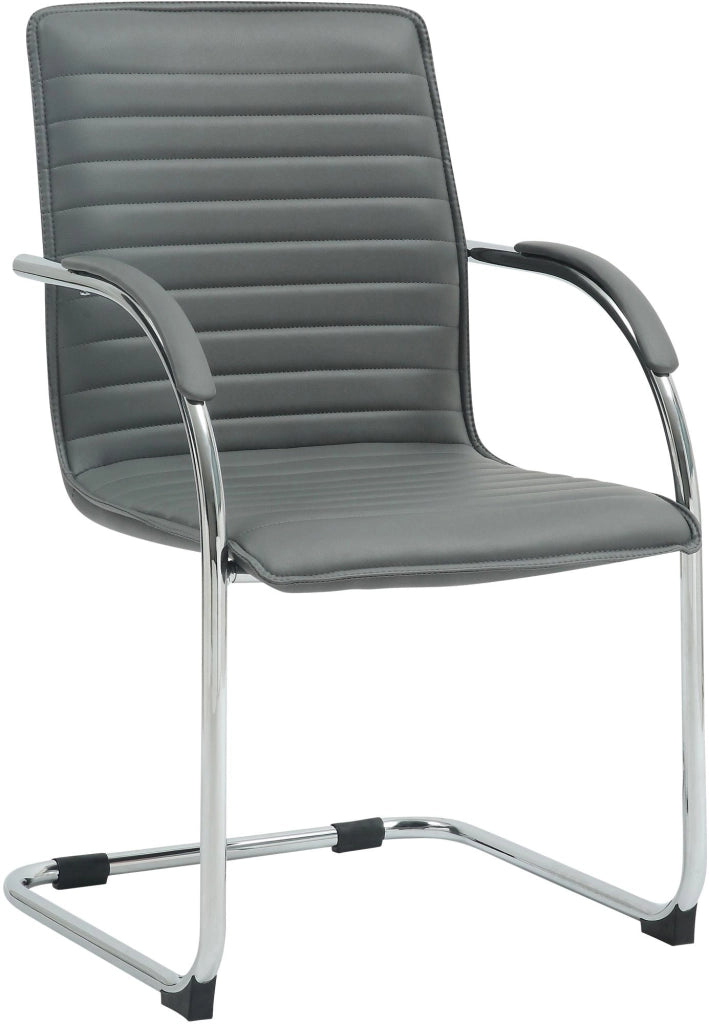 Sedia visitatore in ecopelle Tira 5