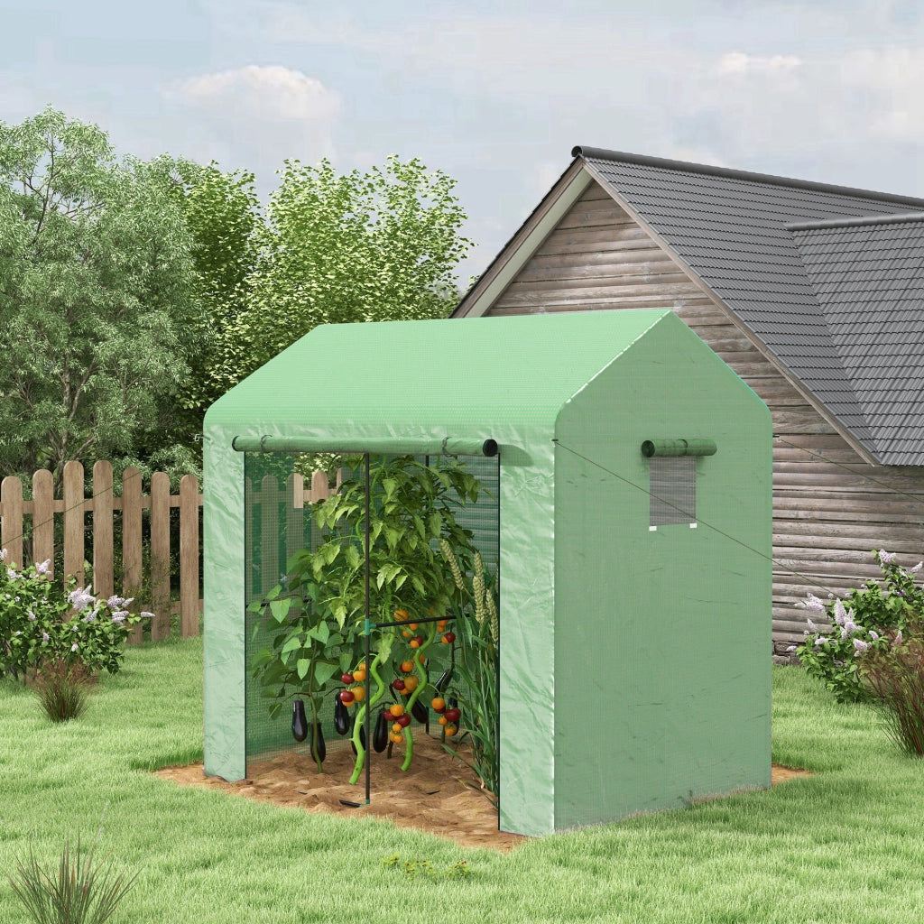 Serra da giardino ¨C zephmum ¨C verde 200x140x200 cm