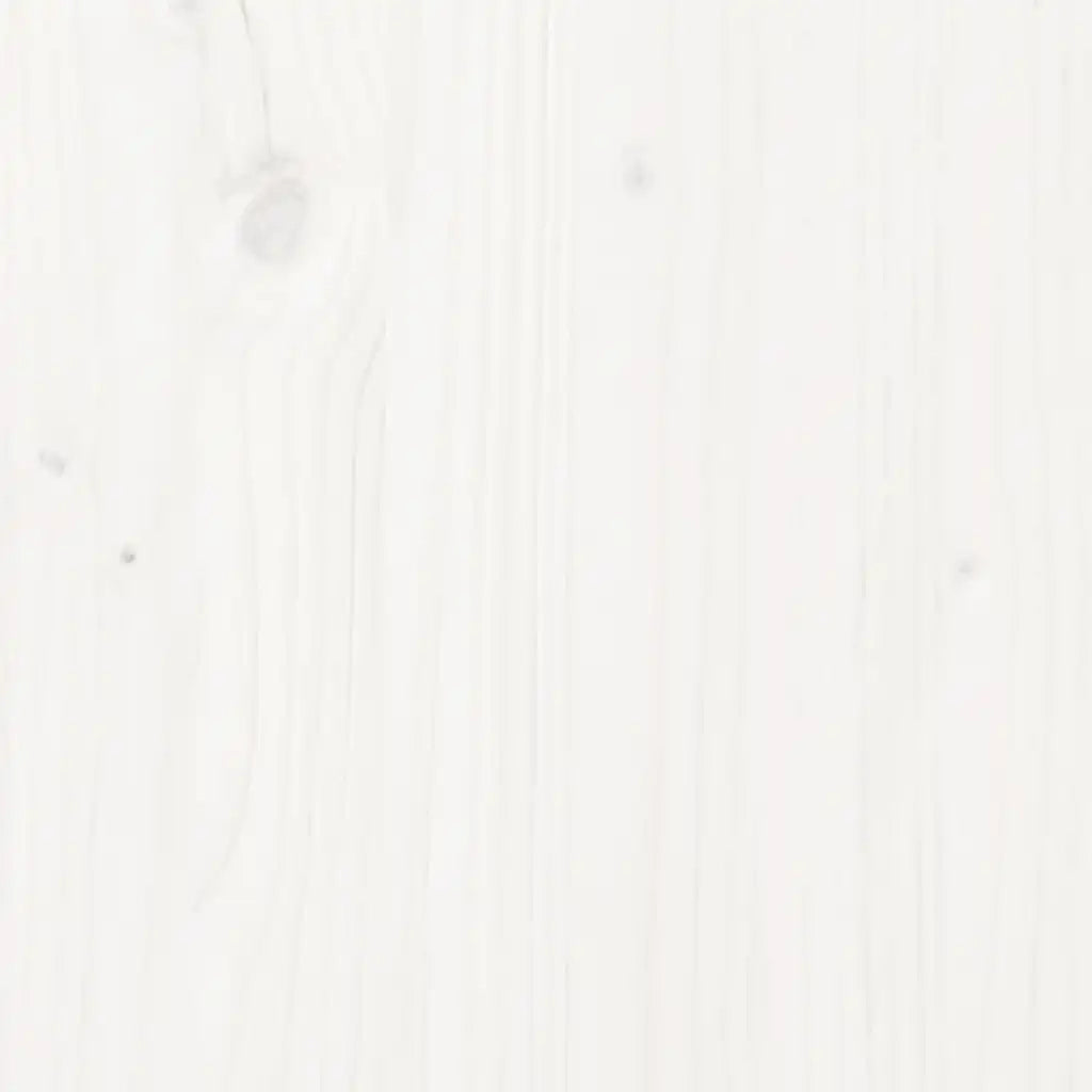 Giroletto Bianco in Legno Massello 140x200 cm 3105951