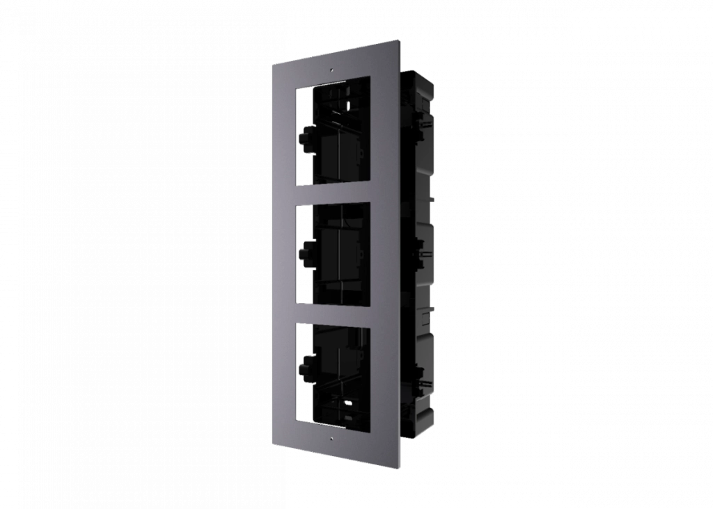 Cassetta da incasso 3 Moduli Hikvision Completa di Cornice 305700481