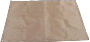 Corona d'Oro - Mat Vetrificato - Resistente al Fuoco - 100x80cm - Panno Grill - Per Focolare Esterno - Barbecue Camping Picnic
