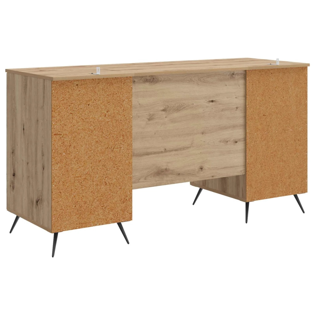Scrivania con lo scaffale Rovere Artigianale 142,5 x 50 x 75 cm 3414638